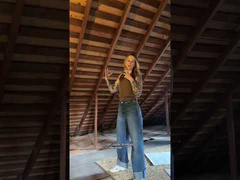 You can know a lot about a house from the attic :)