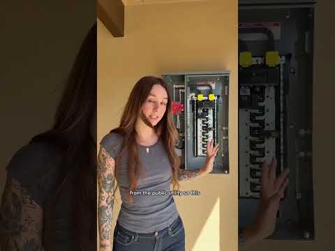When you update your main panel and increase the amperage coming in from the street — the service