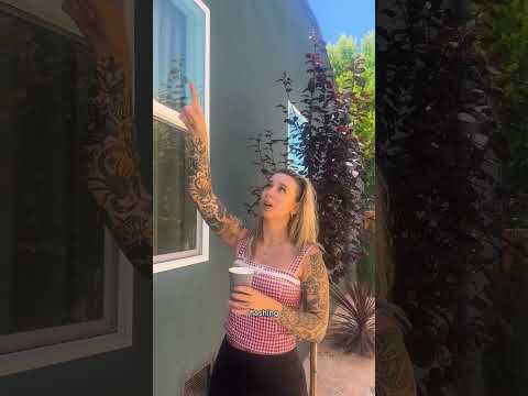 No overhangs — this is the first thing I notice on any house because you can see it from the very