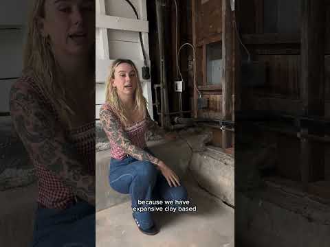 Clay based soil like we have in our Northern California region expands in winter, and old (pre WW2)