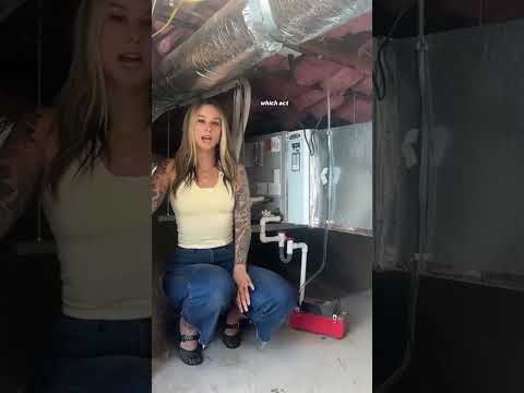This ducted heat pump is at my listing in Albany; the exterior unit (what you’re used to seeing when