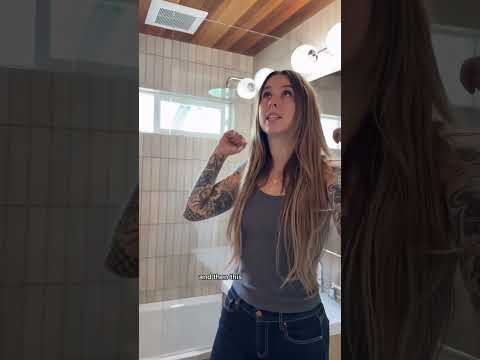 The 5 BEST decisions we made when remodeling a very small bathroom to bring in height, storage,