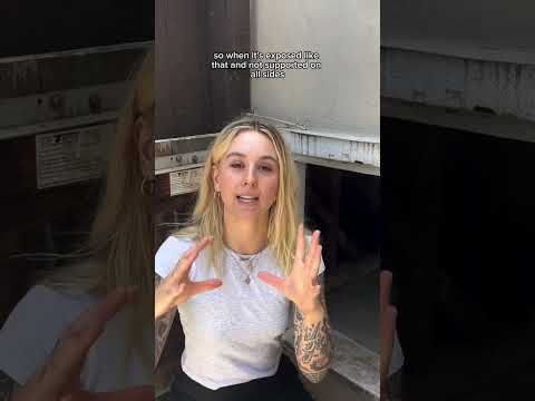 Undermining is when the soil underneath a foundation is displaced, making the footing of the