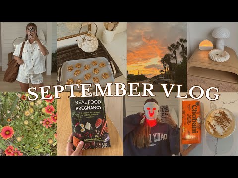 HI SEPTEMBER! seasonal recipes, fall outfit inspo, pregnancy workouts, etc!!!