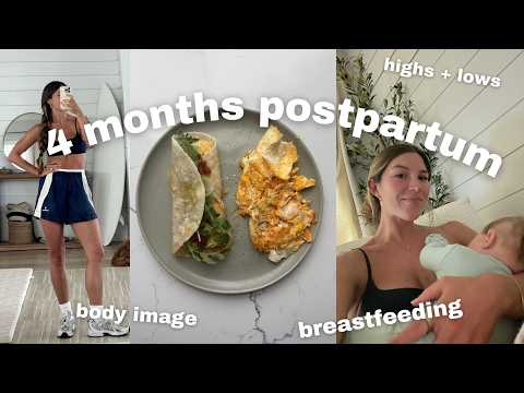 DIML vlog: 4 mo. postpartum honest chats + updates