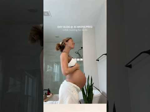 DAY VLOG 35 weeks preg!!!