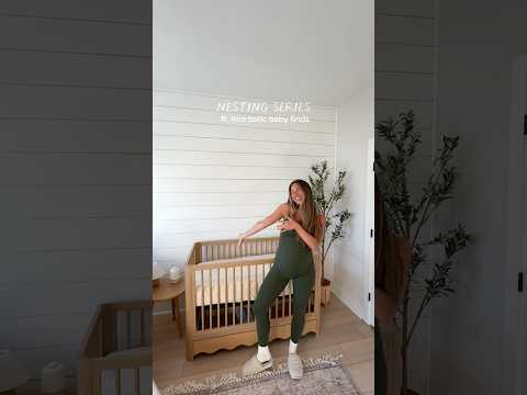 NESTING SERIES (non-toxic finds) ft. @NaturepedicBabyKids mattress & sheets!
