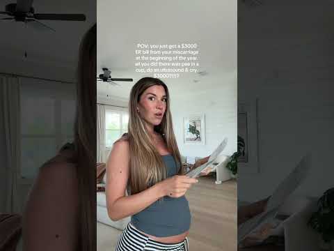 $3000 for my miscarriage a few months ago🥴