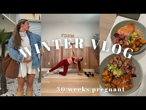1st week of December: meals, workouts, baby appts, Quince gifts haul, etc!!!
