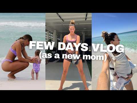 few days vlog w/ my 2 month old!!! (balancing motherhood + wellness + work)