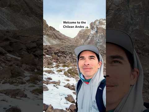 Welcome to the Andes 🏔️