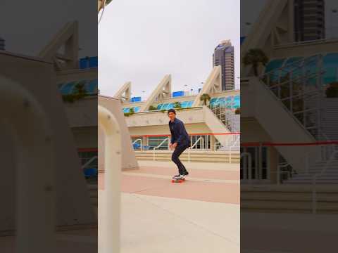First time landing this trick! 22 stair boardslide 😅🛹