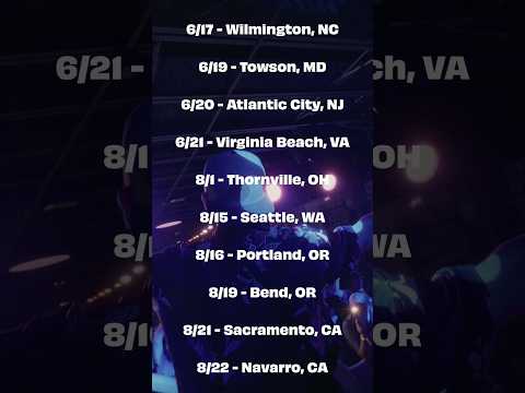 Tour Dates are here! See you soon 🙂