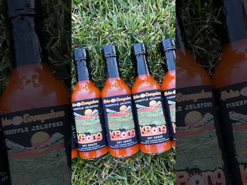 KBong Hot Sauce is OUT NOW 🔥 Limited to 300 bottles 🌶️ www.TrinityPepperCompany.com