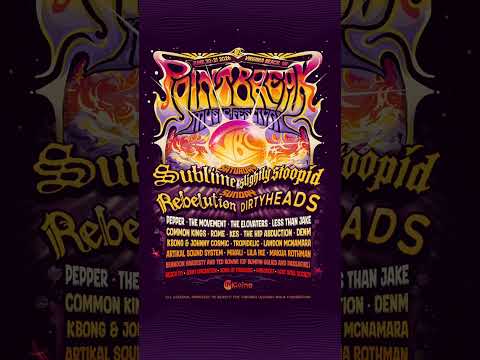 Happy to be part of the 2026 Point Break festival lineup! 🎉