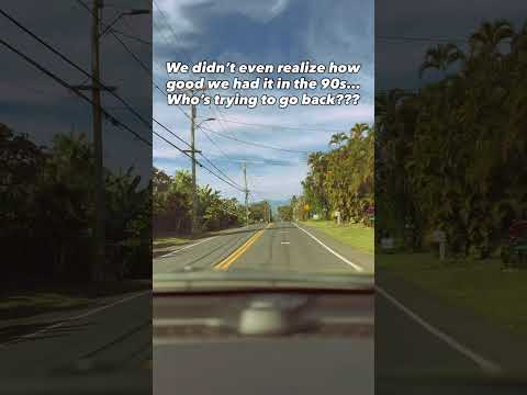 Getting in a time Machine and going back to the 90s doesn’t sound bad does it??