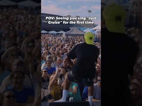 Debuting our new song “Just Cruise” for the first time in your hometown is TOP TIER 💯💯💯 energy,