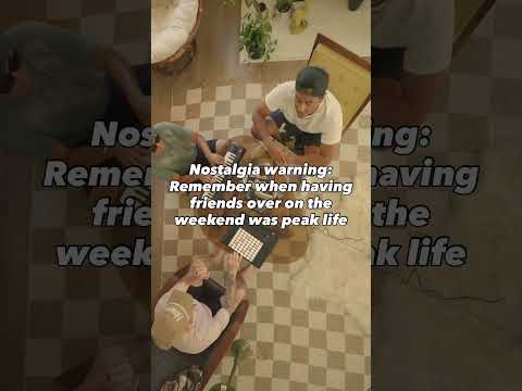 Millennials!! Remember how stoked you’d be when mom would let you have friends over on the weekend.