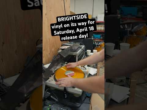 BRIGHTSIDE #vinyl ready for delivery in time for #recordstoreday Sat, Apr 18 📀❤️#recordstoreday