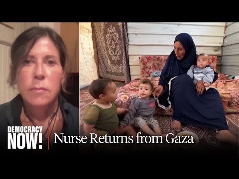 Israel's "Horrific Trifecta" of Starvation, Siege & Bombings Creates Maternal Health Disaster: Nurse