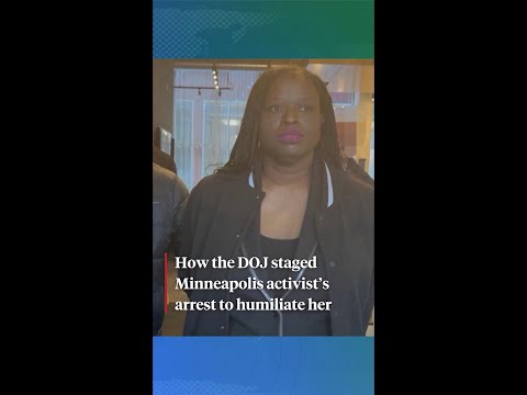 DOJ staged activist's arrest for "trophy" photo