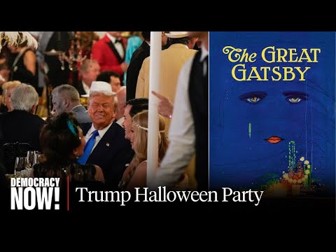 Trump Throws "Great Gatsby" Party at Mar-a-Lago as Food Stamps End for Millions