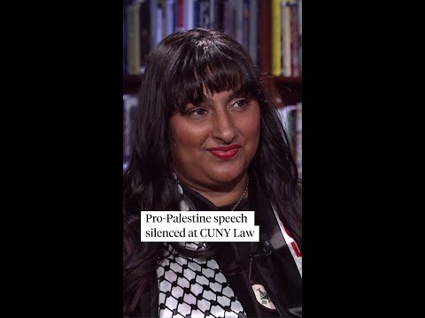 Pro-Palestine speech  silenced at CUNY Law