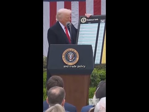 Trump's "random chaos" with tariffs