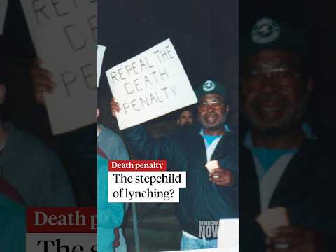 Is the death penalty the "stepchild of lynching"?