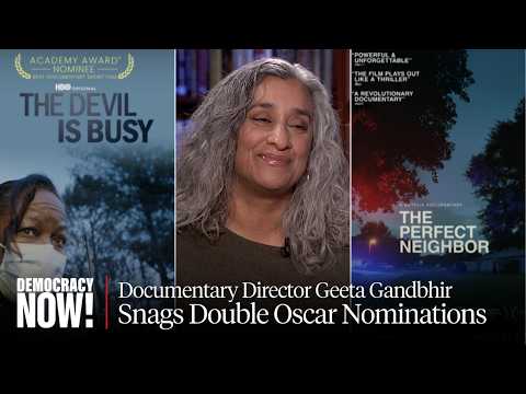 Geeta Gandbhir on Her Double Oscar Noms for "The Perfect Neighbor" & "The Devil Is Busy"