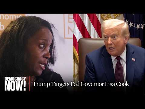 First Black Fed Governor, Lisa Cook, Sues Trump over His Attempt to Fire Her
