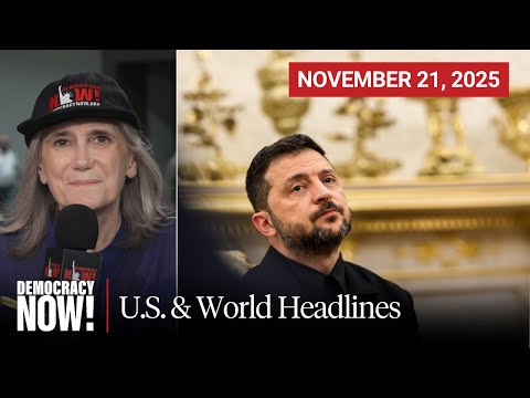 Top U.S. & World Headlines — November 21, 2025