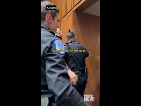 Ex-Marine, Senate Candidate Speaks Out After Arrest, Arm Broken During Iran War Protest in Senate