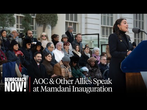 AOC, NYC Public Advocate Jumaane Williams & Poet Cornelius Eady: Voices from Mamdani Inauguration