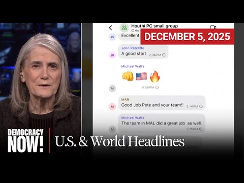 Top U.S. & World Headlines — December 5, 2025
