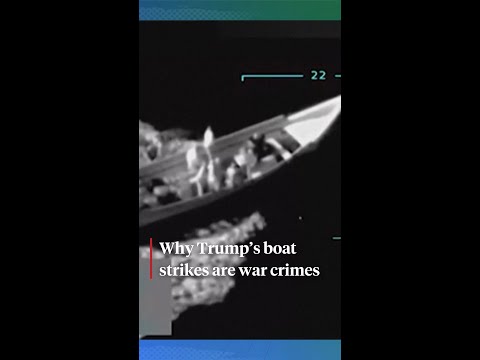Why Trump's boat strikes are illegal
