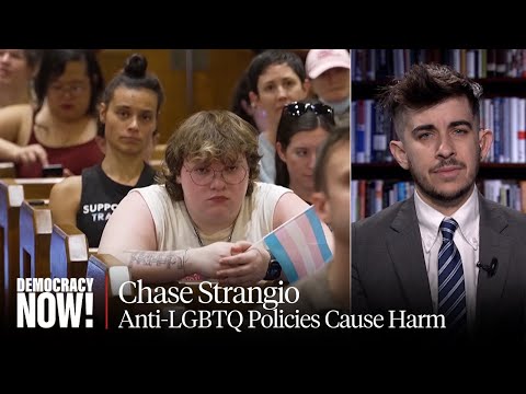 "Harming Young People": Chase Strangio on SCOTUS Trans Heathcare Ban & End of LGBTQ Suicide Hotline