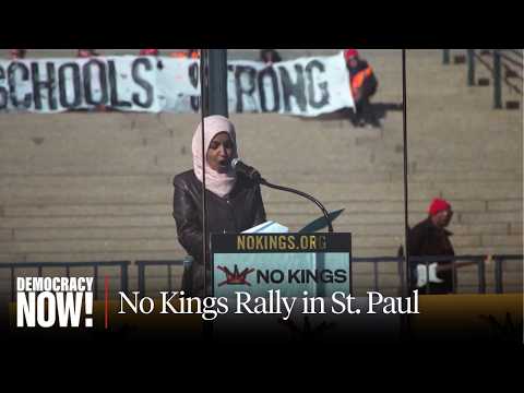 No Kings: Ilhan Omar, Bernie Sanders, Bruce Springsteen, Jane Fonda, Joan Baez at St. Paul Rally