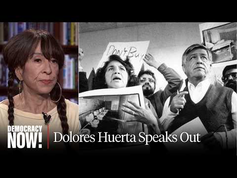 Labor Icon Dolores Huerta, 95, Reveals She, Too, Was Raped by Cesar Chavez; Speaks to Maria Hinojosa