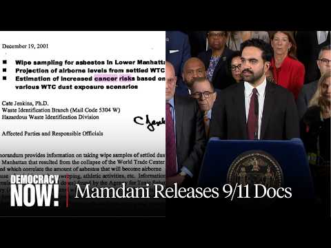 Meet 9/11 Health Watch, NYC Group Behind Mayor Mamdani's Release of 170K Pages on Ground Zero Toxins