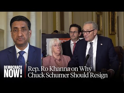 Ro Khanna on Senate Shutdown Deal, Why Schumer Should Step Down & Epstein Files