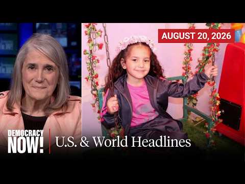 Top U.S. & World Headlines — August 20, 2026