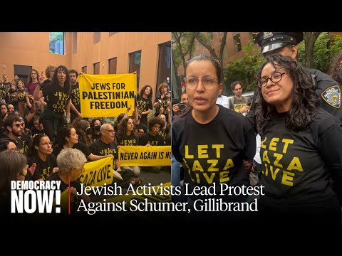 "Let Gaza Live": 50 Jewish Activists Arrested Protesting Schumer & Gillibrand for Arming Israel