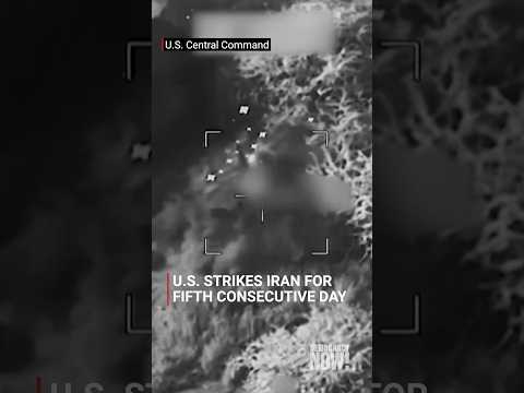 U.S. strikes Iran for fifth consecutive day