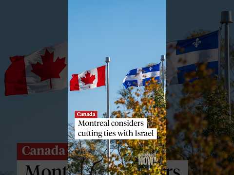 Canadian city debates cutting ties with Israel
