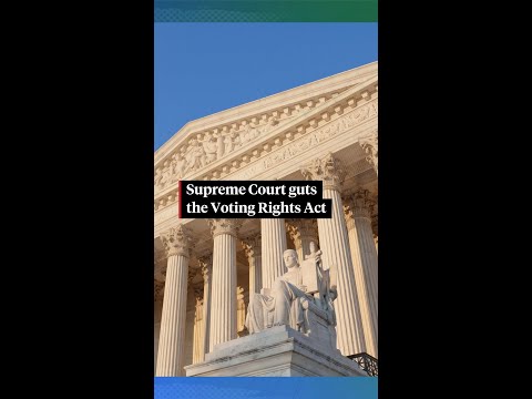 What the Supreme Court's ruling on the Voting Rights Act means for minority representation