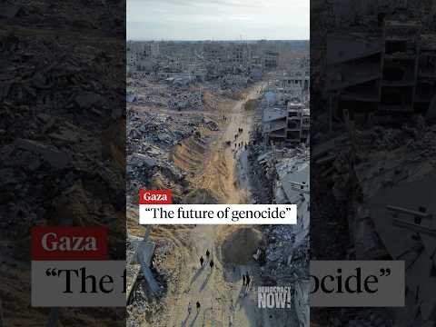 Why Gaza is "the future of genocide"
