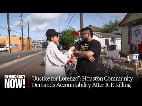 "Justice for Lorenzo": Houston Community Demands Accountability After ICE Killing of Mexican Father