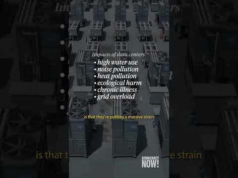 How huge AI data centers can harm local communities