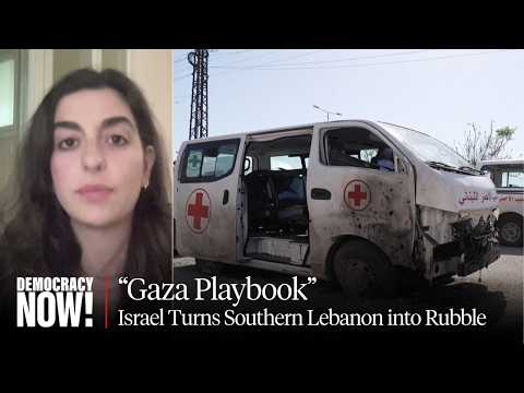 "Scorched-Earth Campaign": Israel Uses "Gaza Playbook" to Turn Southern Lebanon into Rubble